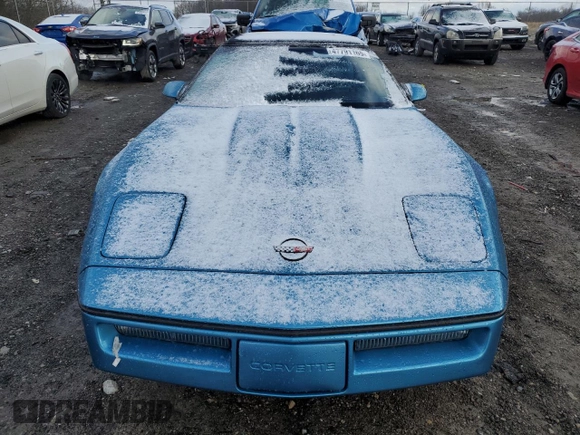 1989 Chevrolet Corvette with VIN 1G1YY3180K5125449, listed as a Copart auction lot 47791165 with 620,509 mi miles and Salvage Title. Bid and sale history available at carsss.com. Image 5.