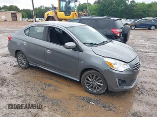 2019 Mitsubishi Mirage SE z VIN ML32F4FJ0KHF10566, wystawiony jako IAAI lot #42245613 z przebiegiem 111 422 mil mil oraz . Historia ofert i sprzedaży dostępna na DreamBid. Obrazek 1.