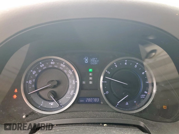 2011 Lexus IS 250 с VIN JTHBF5C2XB5138831, выставлен на аукционе Copart как лот 54870375 с пробегом 280 783 миль миль и Чистый • Clean title. История ставок и продаж доступна на DreamBid. Изображение 9.
