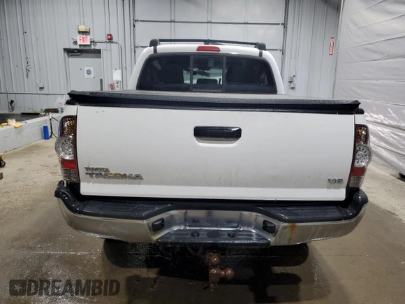 2015 Toyota Tacoma with VIN 3TMLU4EN6FM194097, listed as a Copart auction lot 56628025 with Not provided miles and Salvage title. Bid and sale history available at DreamBid. Image 6.