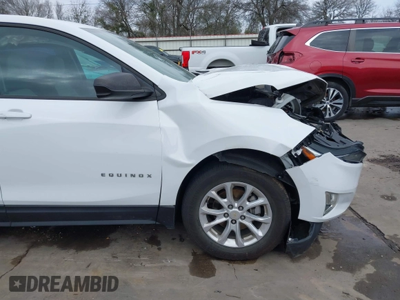 2020 Chevrolet Equinox LS with VIN 3GNAXHEV3LS716138, listed as a IAAI auction lot 41560566 with 87,671 mi miles. Bid and sale history available at carsss.com. Image 18.