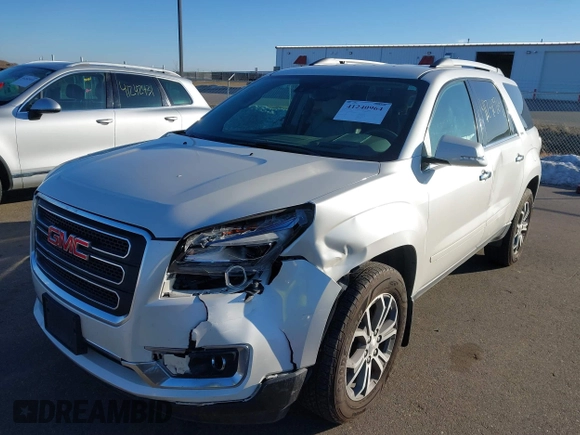 2014 GMC Acadia SLT with VIN 1GKKVSKD7EJ274677, listed as a IAAI auction lot 41240964 with 176,282 mi miles. Bid and sale history available at carsss.com. Image 6.