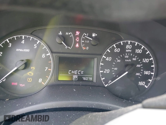 2017 Nissan Sentra S with VIN 3N1AB7AP3HY249304, listed as a IAAI auction lot 41924505 with 76,079 mi miles. Bid and sale history available at carsss.com. Image 7.