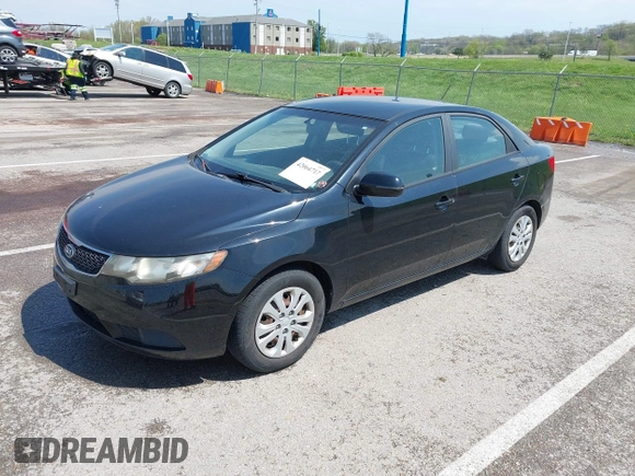 2012 Kia Forte EX with VIN KNAFU4A20C5556285, listed as a IAAI auction lot 42064717 with 134,545 mi miles. Bid and sale history available at carsss.com. Image 2.