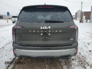 2023 Kia Telluride SX Prestige X-Pro with VIN 5XYP5DGC3PG354591, listed as a Copart auction lot 87465074 with 24,545 mi miles and Salvage title. Bid and sale history available at DreamBid. Image 6.