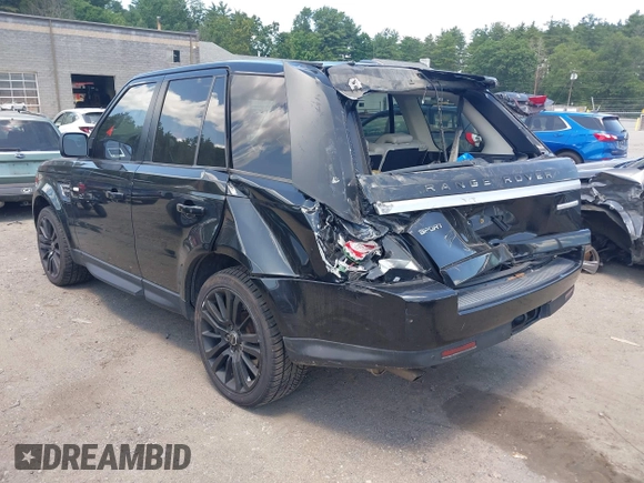 2013 Land Rover Range Rover Sport HSE Lux with VIN SALSK2D40DA760904, listed as a IAAI auction lot 42490853 with 114,197 mi miles and . Bid and sale history available at DreamBid. Image 3.