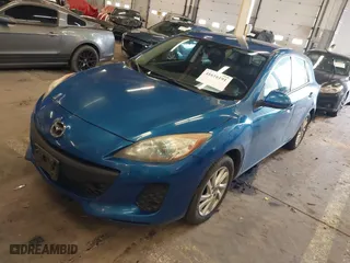 2012 Mazda Mazda3 i Touring with VIN JM1BL1L83C1587400, listed as a IAAI auction lot 41616191 with 138,815 mi miles. Bid and sale history available at carsss.com. Image 2.