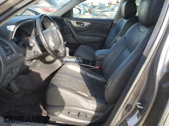 2011 Infiniti FX35 with VIN JN8AS1MU6BM711459, listed as a Copart auction lot 75117754 with 0 mi miles and Salvage Title. Bid and sale history available at carsss.com. Image 7.