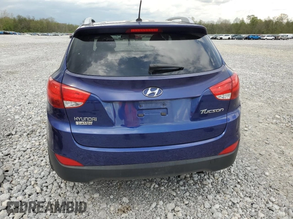 2010 Hyundai Tucson GLS with VIN KM8JU3AC9AU113714, listed as a Copart auction lot 55263765 with 193,175 mi miles and Salvage Title. Bid and sale history available at DreamBid. Image 6.