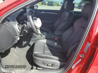 2018 Audi A3 Sedan Premium Plus with VIN WAUJ8GFFXJ1045487, listed as a Copart auction lot 69340673 with 22,161 mi miles. Bid and sale history available at carsss.com. Image 7.