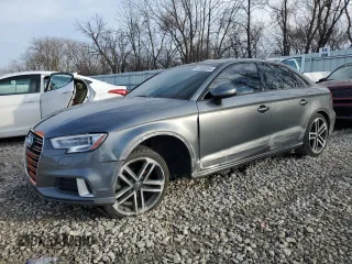 2018 Audi A3 Sedan Premium with VIN WAUB8GFF0J1082696, listed as a Copart auction lot 43688594 with 48,669 mi miles. Bid and sale history available at carsss.com. Image 1.
