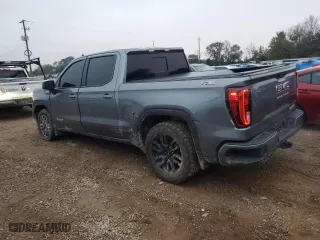 2020 GMC Sierra 1500 Elevation with VIN 1GTU9CEDXLZ100837, listed as a Copart auction lot 86143854 with 99,123 mi miles and Salvage Title. Bid and sale history available at carsss.com. Image 2.