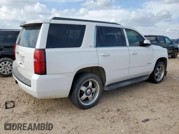 2015 Chevrolet Tahoe LS with VIN 1GNSCAKC2FR229305, listed as a Copart auction lot 59202845 with Not provided miles and Clean title. Bid and sale history available at DreamBid. Image 3.