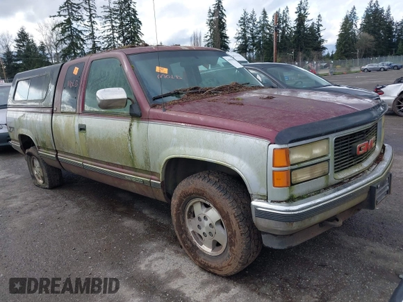 1994 GMC Sierra 1500 z VIN 2GTEK19K0R1559706, wystawiony jako IAAI lot #41906905 z przebiegiem 236 787 mil mil oraz . Historia ofert i sprzedaży dostępna na DreamBid. Obrazek 1.