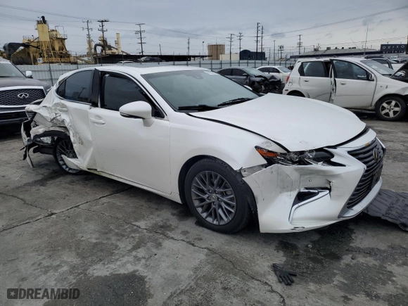 2018 Lexus ES with VIN 58ABK1GG0JU105390, listed as a Copart auction lot 44973855 with 56,703 mi miles and Salvage Title. Bid and sale history available at carsss.com. Image 4.