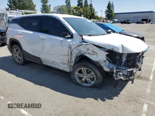 2020 GMC Terrain SLE z VIN 3GKALMEV1LL281504, wystawiony jako Copart lot #50687545 z przebiegiem 58 020 mil mil oraz Szkoda całkowita • Salvage title. Historia ofert i sprzedaży dostępna na DreamBid. Obrazek 4.