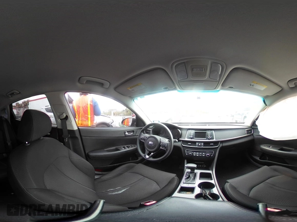 2016 Kia Optima LX with VIN 5XXGT4L31GG024240, listed as a IAAI auction lot 41727309 with 70,031 mi miles. Bid and sale history available at carsss.com. Image 18.