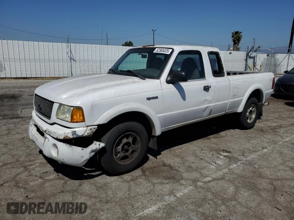 2002 Ford Ranger XL with VIN 1FTYR14U82PA99849, listed as a Copart auction lot 52365325 with 248,297 mi miles and Salvage Title. Bid and sale history available at DreamBid. Image 1.