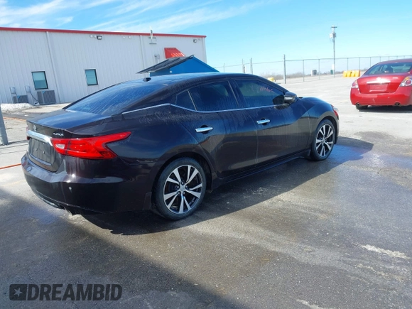 2017 Nissan Maxima SV with VIN 1N4AA6AP1HC361432, listed as a IAAI auction lot 40678665 with 139,442 mi miles and . Bid and sale history available at DreamBid. Image 4.