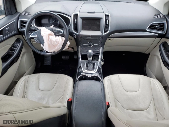 2015 Ford Edge Titanium with VIN 2FMTK4K84FBC31892, listed as a Copart auction lot 51131515 with 112,321 mi miles and Clean Title. Bid and sale history available at carsss.com. Image 8.