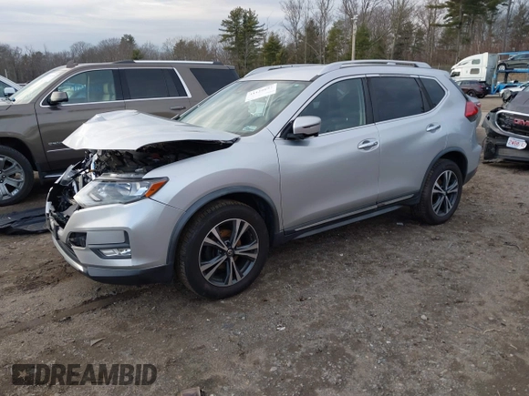 2017 Nissan Rogue S with VIN JN8AT2MV2HW285116, listed as a IAAI auction lot 41129853 with 95,605 mi miles and . Bid and sale history available at DreamBid. Image 18.
