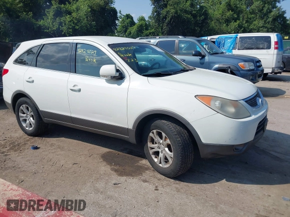 2007 Hyundai Veracruz GLS with VIN KM8NU13C97U009896, listed as a IAAI auction lot 42824029 with 200,964 mi miles and . Bid and sale history available at DreamBid. Image 1.