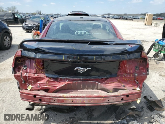 2015 Ford Mustang EcoBoost with VIN 1FA6P8TH9F5322546, listed as a Copart auction lot 52772335 with 87,356 mi miles and Salvage Title. Bid and sale history available at carsss.com. Image 6.