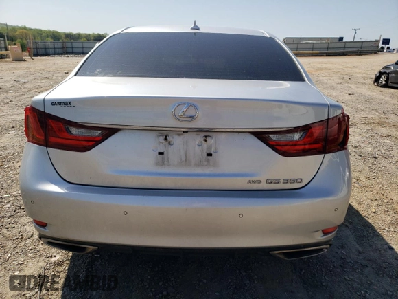 2014 Lexus GS 350 with VIN JTHCE1BL3E5023101, listed as a Copart auction lot 53714395 with 158,647 mi miles and Salvage title. Bid and sale history available at DreamBid. Image 6.