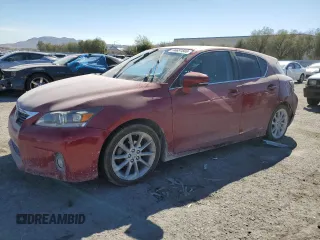2012 Lexus CT 200h z VIN JTHKD5BH0C2106131, wystawiony jako Copart lot #46651565 z przebiegiem 174 106 mil mil oraz Szkoda całkowita • Salvage title. Historia ofert i sprzedaży dostępna na DreamBid. Obrazek 1.