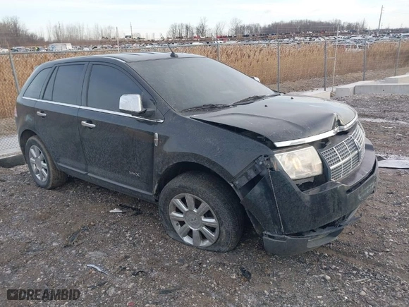 2009 Lincoln MKX with VIN 2LMDU68C19BJ04838, listed as a IAAI auction lot 41513786 with 213,306 mi miles. Bid and sale history available at carsss.com. Image 1.