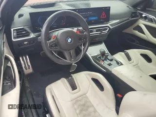 2024 BMW M4 Competition xDrive with VIN WBS43AZ09RCN92164, listed as a Copart auction lot 71997664 with 9,970 mi miles and Salvage Title. Bid and sale history available at carsss.com. Image 8.