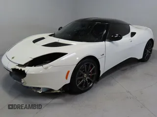 2014 Lotus Evora 2+2 z VIN SCCLMDTU5EHA10041, wystawiony jako Copart lot #50226365 z przebiegiem 26 179 mil mil oraz Szkody całkowita. Historia ofert i sprzedaży dostępna na DreamBid. Obrazek 2.