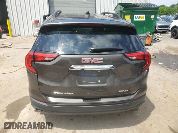 2019 GMC Terrain SLE with VIN 3GKALTEV0KL151061, listed as a Copart auction lot 59657955 with 70,786 mi miles and Salvage title. Bid and sale history available at DreamBid. Image 6.