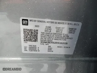 2024 Chevrolet Blazer RS with VIN 3GNKBERS2RS162035, listed as a Copart auction lot 44996375 with 20,609 mi miles and Salvage Title. Bid and sale history available at carsss.com. Image 13.