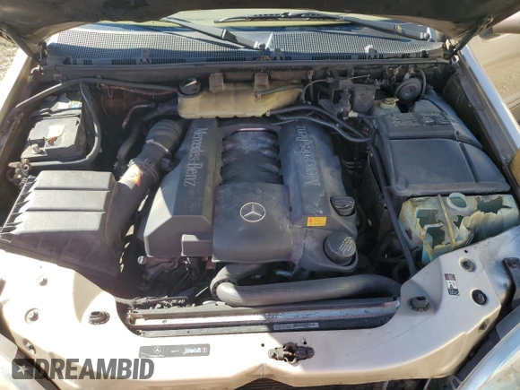 2005 Mercedes-Benz M 500 with VIN 4JGAB75E85A529110, listed as a Copart auction lot 80557034 with 130,560 mi miles and Salvage title. Bid and sale history available at DreamBid. Image 11.