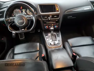 2016 Audi SQ5 Premium Plus with VIN WA1CCAFP1GA041122, listed as a Copart auction lot 82203424 with 153,404 mi miles and Salvage Title. Bid and sale history available at carsss.com. Image 8.
