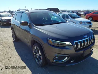 2022 Jeep Cherokee Limited with VIN 1C4PJMDX4ND502780, listed as a IAAI auction lot 41371646 with 51,337 mi miles and . Bid and sale history available at DreamBid. Image 1.