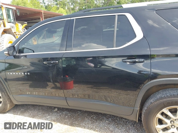 2018 Chevrolet Traverse LT Cloth with VIN 1GNERGKW6JJ281682, listed as a IAAI auction lot 42467609 with 199,580 mi miles and . Bid and sale history available at DreamBid. Image 14.