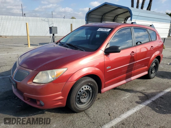2006 Pontiac Vibe with VIN 5Y2SM65866Z416587, listed as a Copart auction lot 43799295 with 150,415 mi miles and Salvage Title. Bid and sale history available at carsss.com. Image 1.