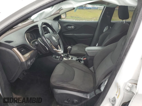 2015 Jeep Cherokee Latitude z VIN 1C4PJMCSXFW739396, wystawiony jako Copart lot #56282915 z przebiegiem 114 309 mil mil oraz Szkoda całkowita • Salvage title. Historia ofert i sprzedaży dostępna na DreamBid. Obrazek 7.