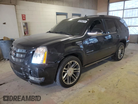 2013 Cadillac Escalade Premium with VIN 1GYS4CEFXDR107869, listed as a Copart auction lot 83764374 with 225,044 mi miles and Salvage Title. Bid and sale history available at carsss.com. Image 1.