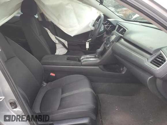 2019 Honda Civic LX with VIN 2HGFC2F64KH579521, listed as a Copart auction lot 52819835 with 40,783 mi miles and Salvage Title. Bid and sale history available at DreamBid. Image 7.