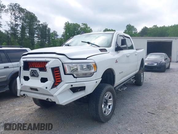 2019 Ram 2500 Big Horn with VIN 3C6UR5DL7KG531128, listed as a IAAI auction lot 42125430 with 159,088 mi miles and . Bid and sale history available at DreamBid. Image 2.