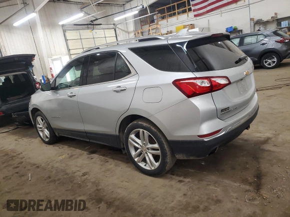 2019 Chevrolet Equinox Premier with VIN 2GNAXYEX2K6290778, listed as a Copart auction lot 53099615 with 89,911 mi miles and Salvage Title. Bid and sale history available at DreamBid. Image 2.