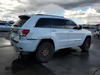 2014 Jeep Grand Cherokee Overland with VIN 1C4RJFCT6EC247798, listed as a Copart auction lot 48344975 with 172,253 mi miles and Salvage Title. Bid and sale history available at DreamBid. Image 3.