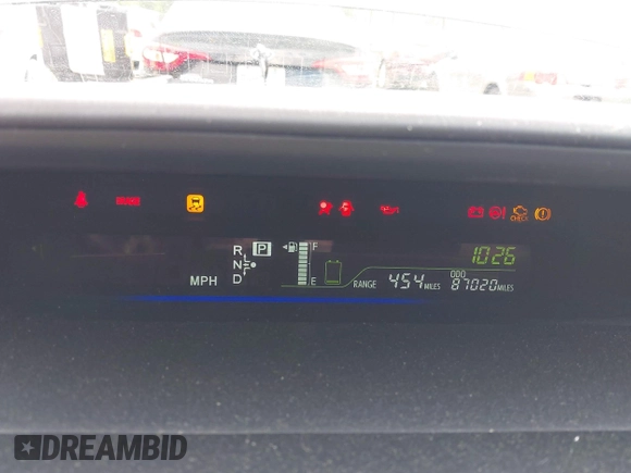 2012 Toyota Prius Two with VIN JTDZN3EU7C3071897, listed as a IAAI auction lot 42250945 with 87,020 mi miles and . Bid and sale history available at DreamBid. Image 7.