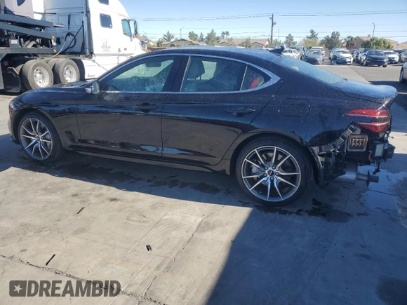 2024 Genesis G70 2.5T with VIN KMTG34SCXRU140228, listed as a Copart auction lot 78887434 with 14,935 mi miles and Clean Title. Bid and sale history available at carsss.com. Image 2.