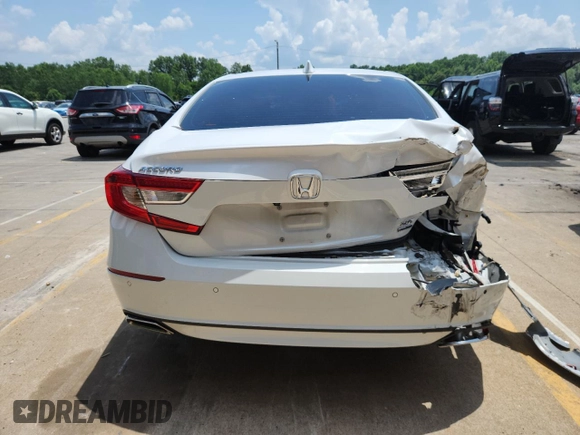 2019 Honda Accord Touring with VIN 1HGCV2F98KA007468, listed as a Copart auction lot 61555455 with 93,049 mi miles and Salvage title. Bid and sale history available at DreamBid. Image 6.