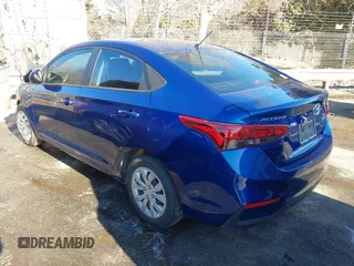 2022 Hyundai Accent SE with VIN 3KPC24A61NE165247, listed as a IAAI auction lot 41276249 with 35,881 mi miles. Bid and sale history available at carsss.com. Image 3.