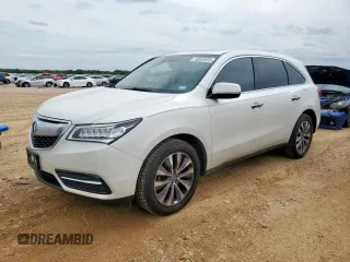 2016 Acura MDX Technology with VIN 5FRYD4H68GB028436, listed as a Copart auction lot 56999405 with 132,456 mi miles and Clean title. Bid and sale history available at DreamBid. Image 1.